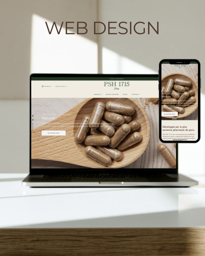 Création de site internet wordpress et shopify
